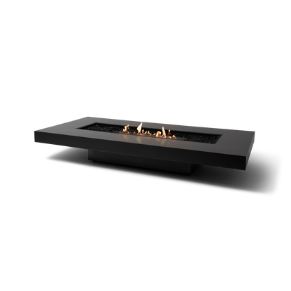 EcoSmart Fire 89" Gin 90 Low Height Fire Pit Table with Ethanol Burner by Mad Design Group