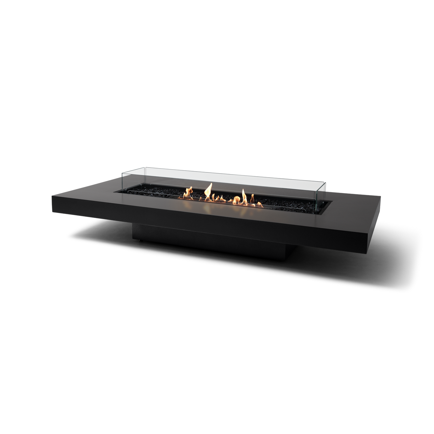 EcoSmart Fire 89" Gin 90 Low Height Fire Pit Table with Ethanol Burner by Mad Design Group