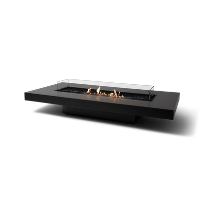 EcoSmart Fire 89" Gin 90 Low Height Fire Pit Table with Ethanol Burner by Mad Design Group