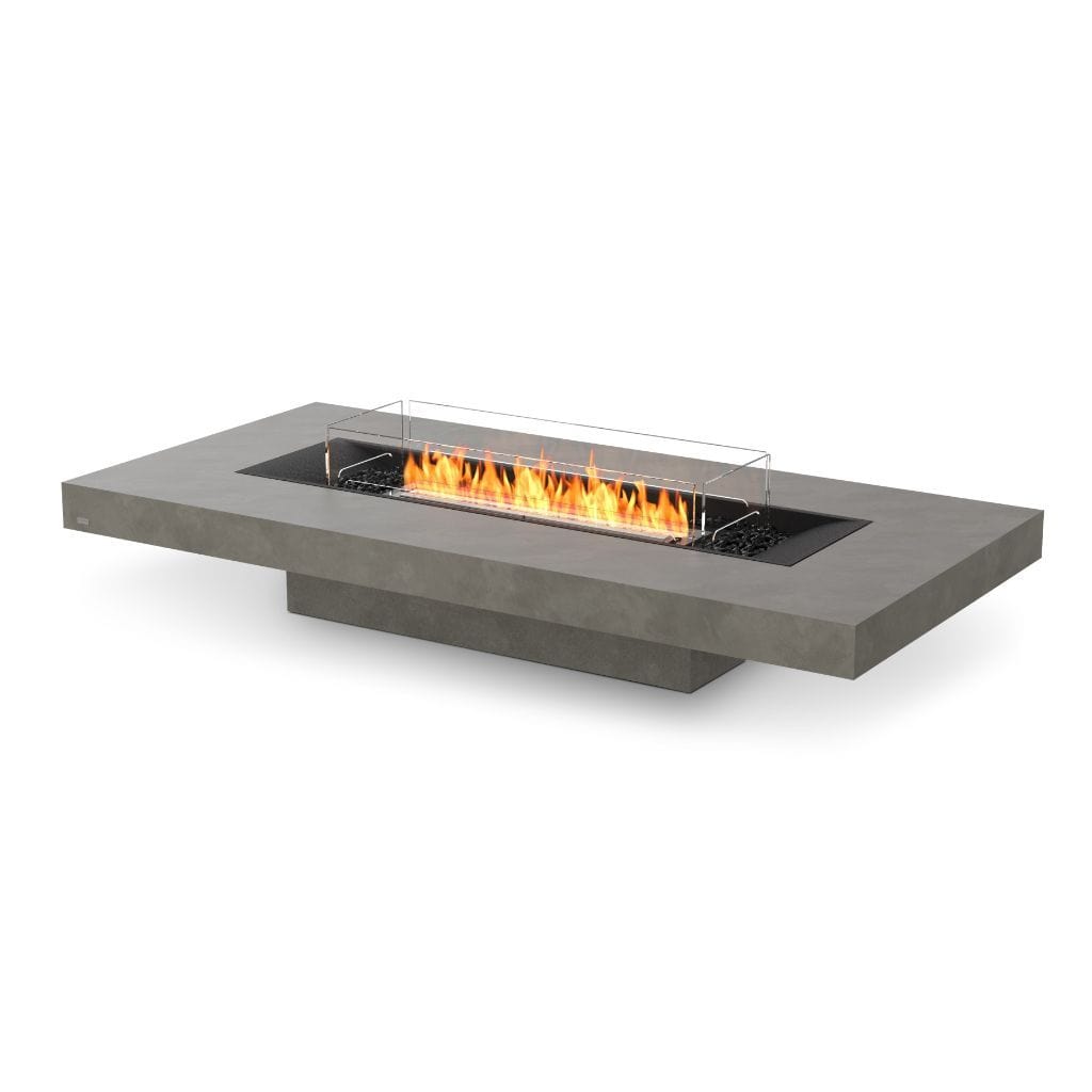 EcoSmart Fire 89" Gin 90 Low Height Fire Pit Table with Ethanol Burner by Mad Design Group