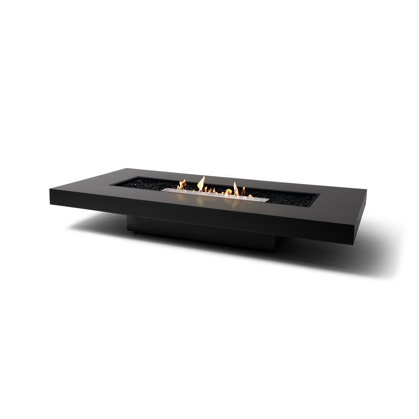 EcoSmart Fire 89" Gin 90 Low Height Fire Pit Table with Ethanol Burner by Mad Design Group