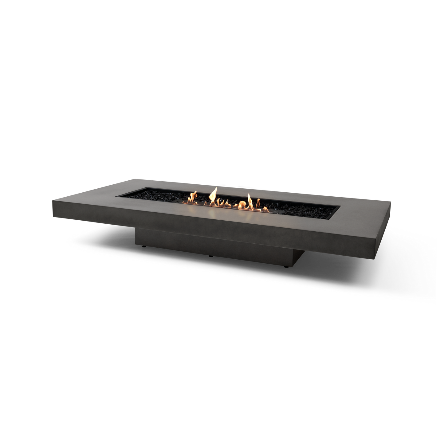 EcoSmart Fire 89" Gin 90 Low Height Fire Pit Table with Ethanol Burner by Mad Design Group