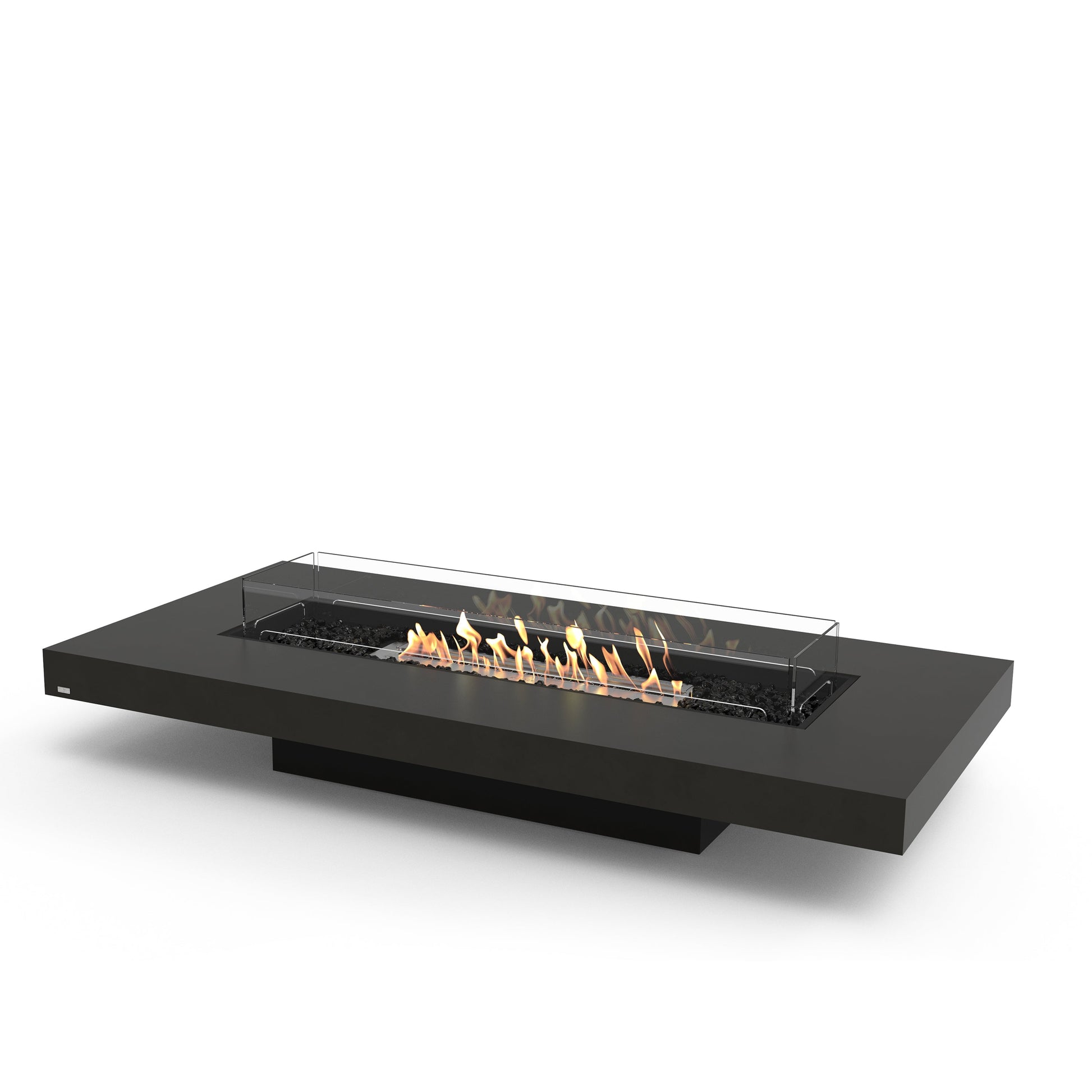 Fire Pit Table EcoSmart Fire 89" Gin 90 Low Height Fire Pit Table with Ethanol Burner by Mad Design Group