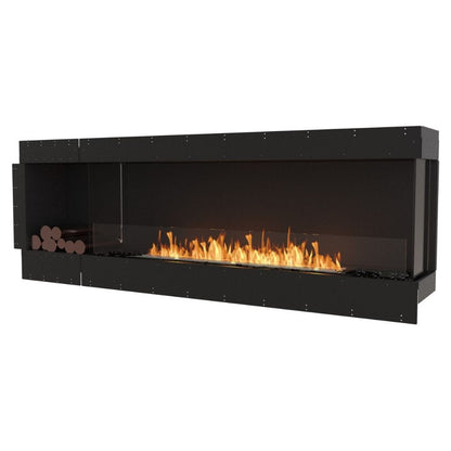 EcoSmart Fire 91" Flex 86LC/86RC Ethanol Fireplace Insert with Decorative Box by Mad Design Group