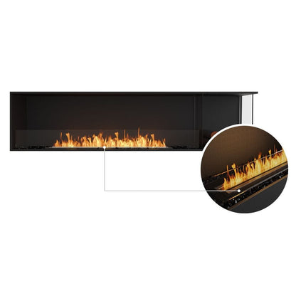 EcoSmart Fire 91" Flex 86LC/86RC Ethanol Fireplace Insert with Decorative Box by Mad Design Group