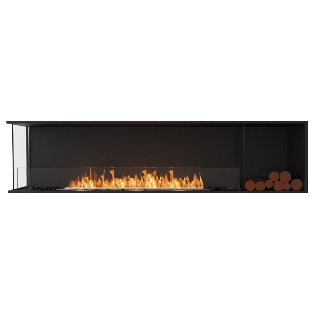 EcoSmart Fire 91" Flex 86LC/86RC Ethanol Fireplace Insert with Decorative Box by Mad Design Group