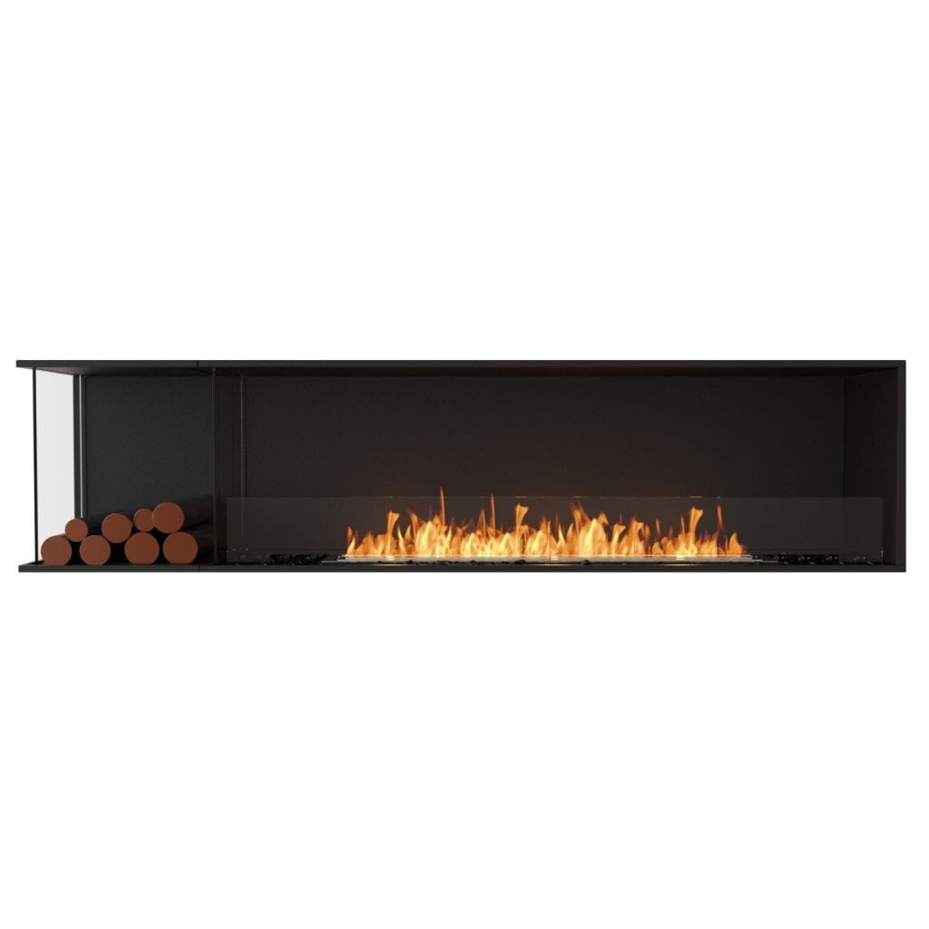 EcoSmart Fire 91" Flex 86LC/86RC Ethanol Fireplace Insert with Decorative Box by Mad Design Group