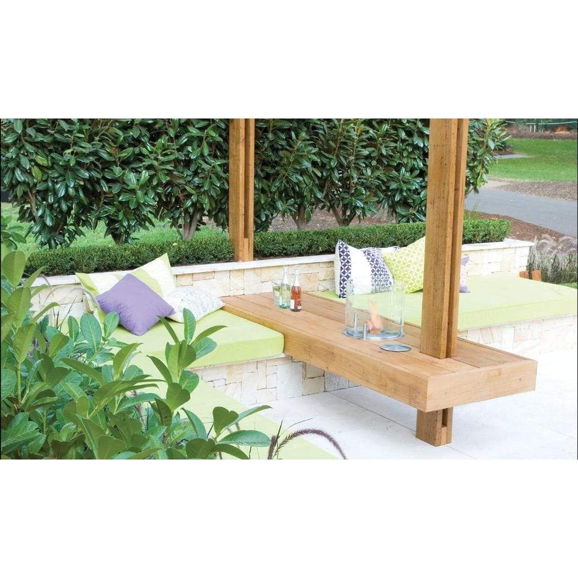 EcoSmart Fire AB3 10" Stainless Steel Ethanol Fireplace Burner by Mad Design Group