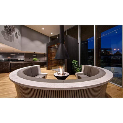 EcoSmart Fire AB3 10" Black Ethanol Fireplace Burner by Mad Design Group