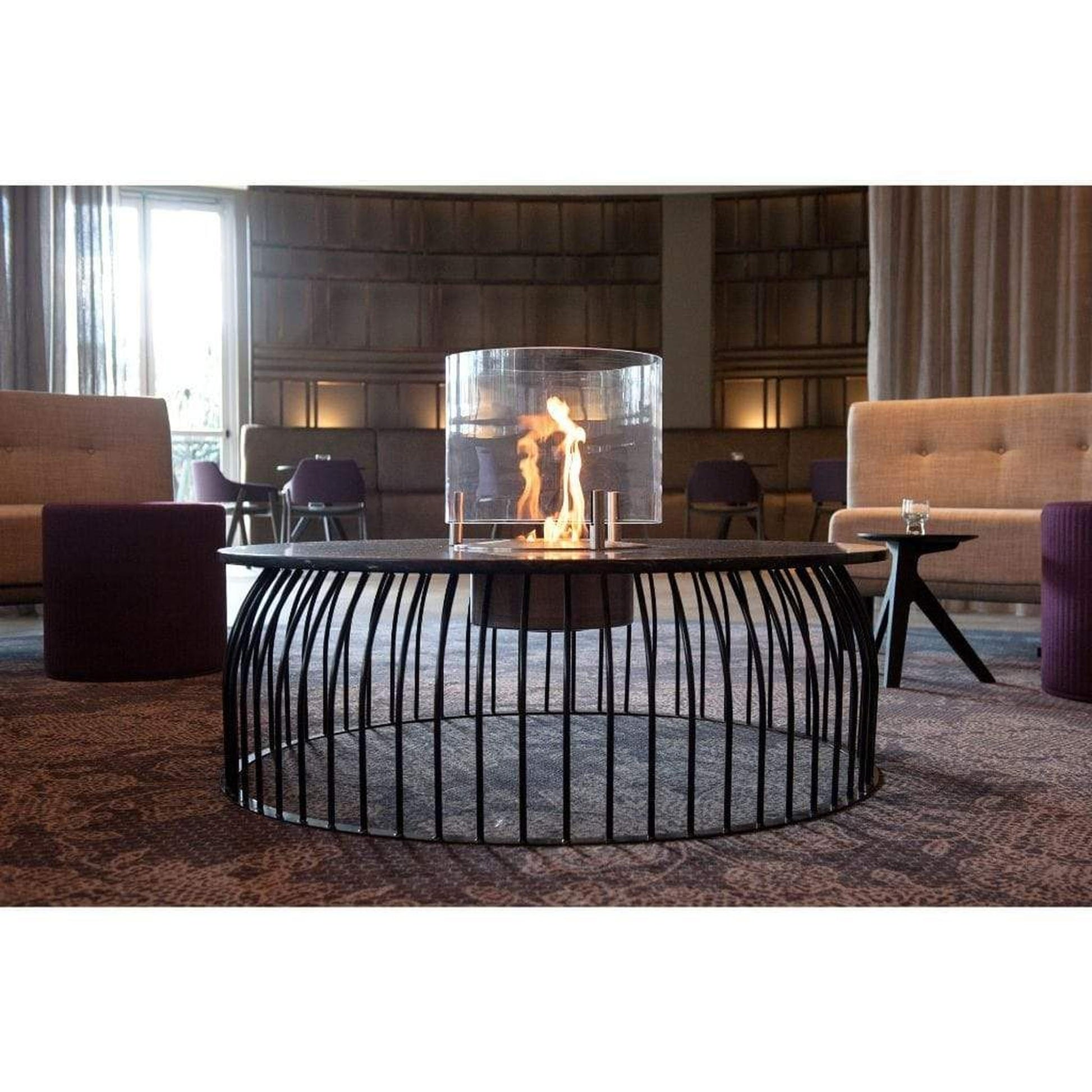 EcoSmart Fire AB8 14" Stainless Steel Ethanol Fireplace Burner by Mad Design Group