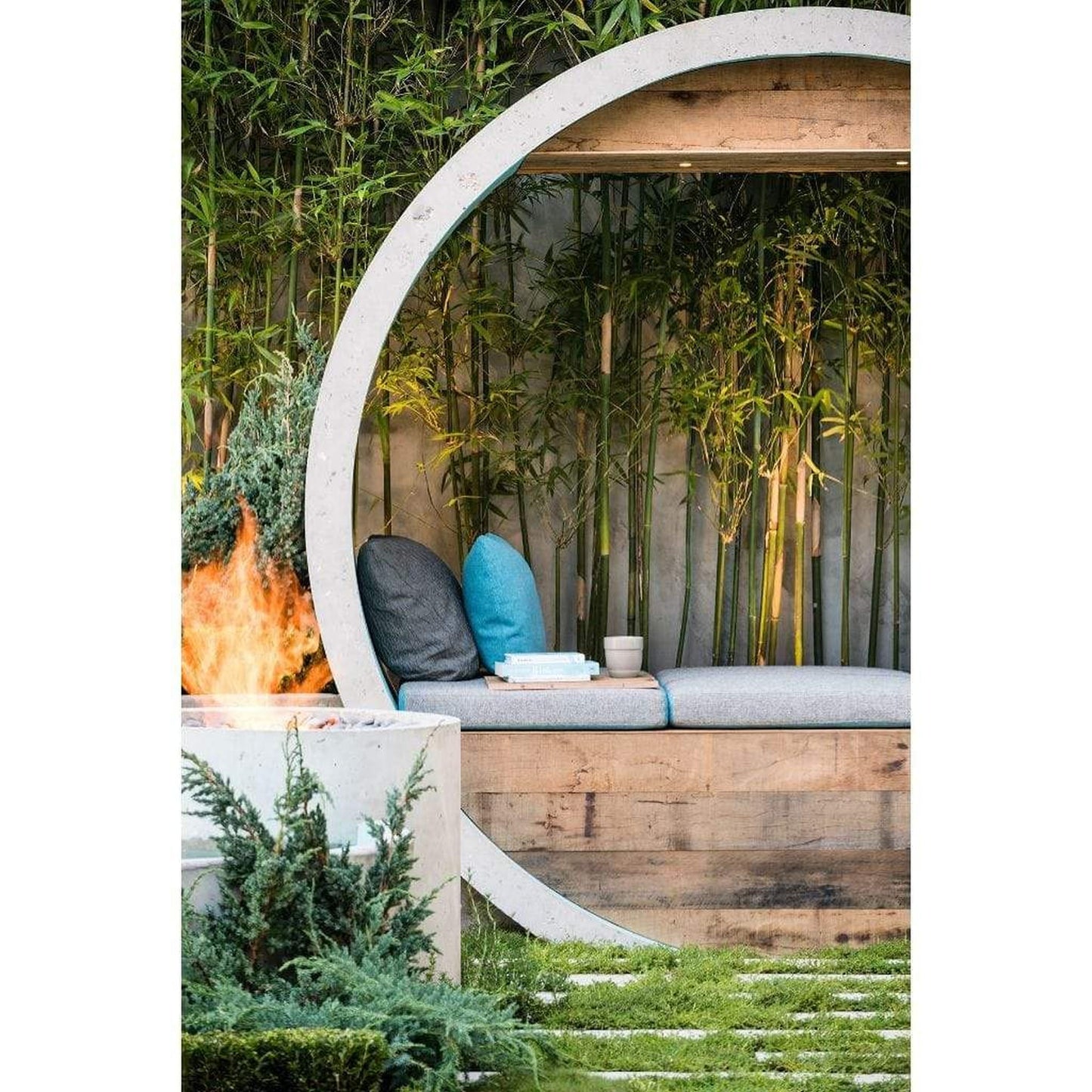 EcoSmart Fire AB8 14" Black Ethanol Fireplace Burner by Mad Design Group