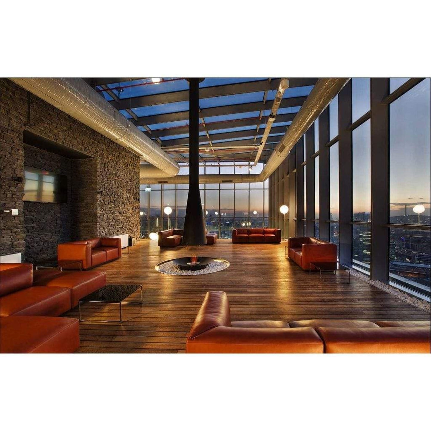 EcoSmart Fire AB8 14" Black Ethanol Fireplace Burner by Mad Design Group