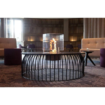 EcoSmart Fire AB8 14" Black Ethanol Fireplace Burner by Mad Design Group