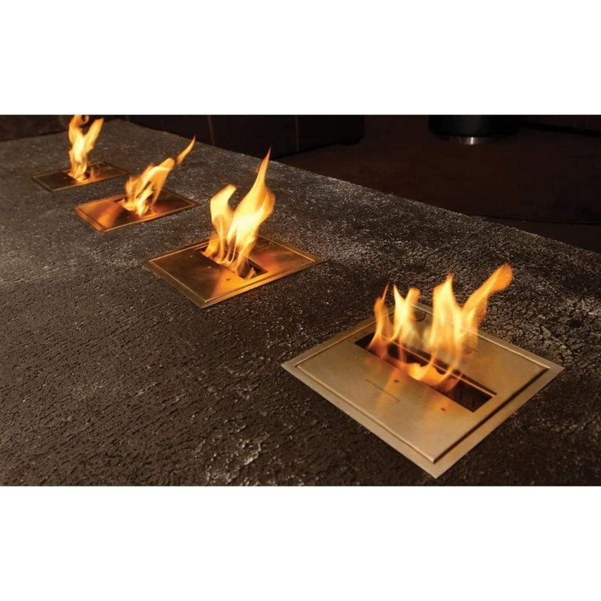 EcoSmart Fire BK5 16" Stainless Steel Ethanol Fireplace Burner by Mad Design Group