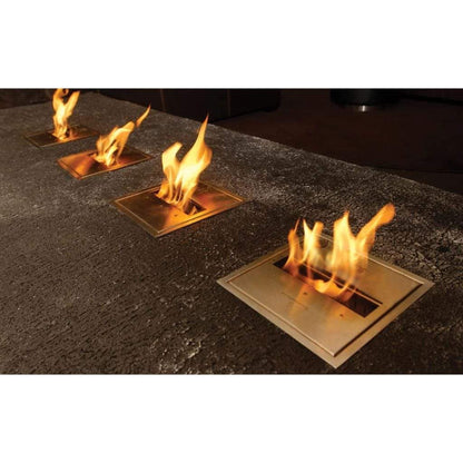 EcoSmart Fire BK5 16" Stainless Steel Ethanol Fireplace Burner by Mad Design Group