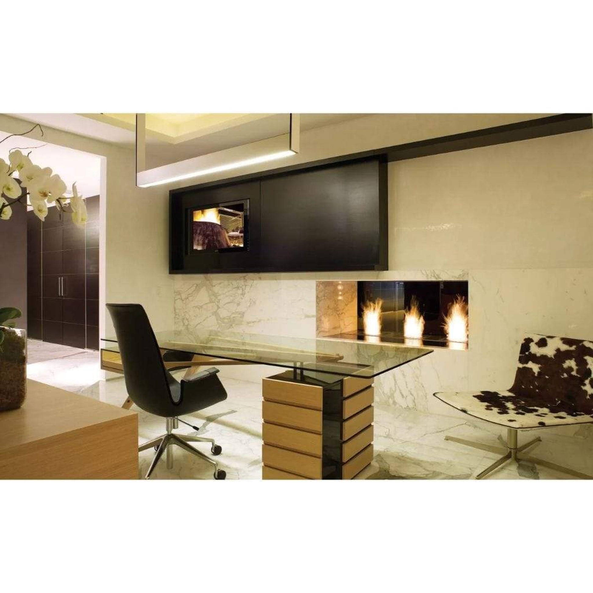 EcoSmart Fire BK5 16" Stainless Steel Ethanol Fireplace Burner by Mad Design Group