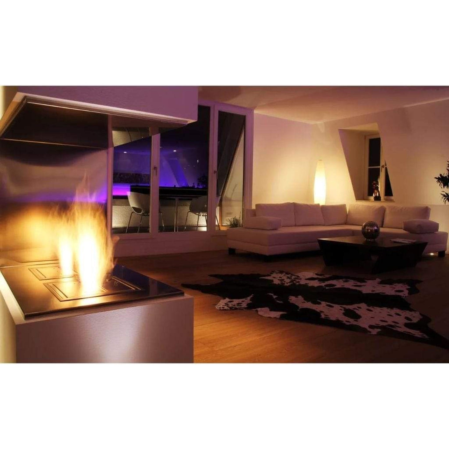 EcoSmart Fire BK5 16" Stainless Steel Ethanol Fireplace Burner by Mad Design Group
