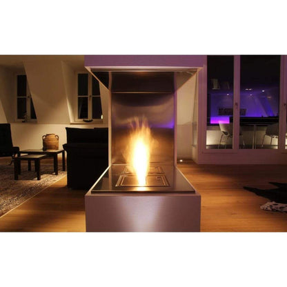 EcoSmart Fire BK5 16" Stainless Steel Ethanol Fireplace Burner by Mad Design Group