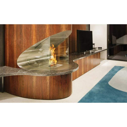 EcoSmart Fire BK5 16" Stainless Steel Ethanol Fireplace Burner by Mad Design Group
