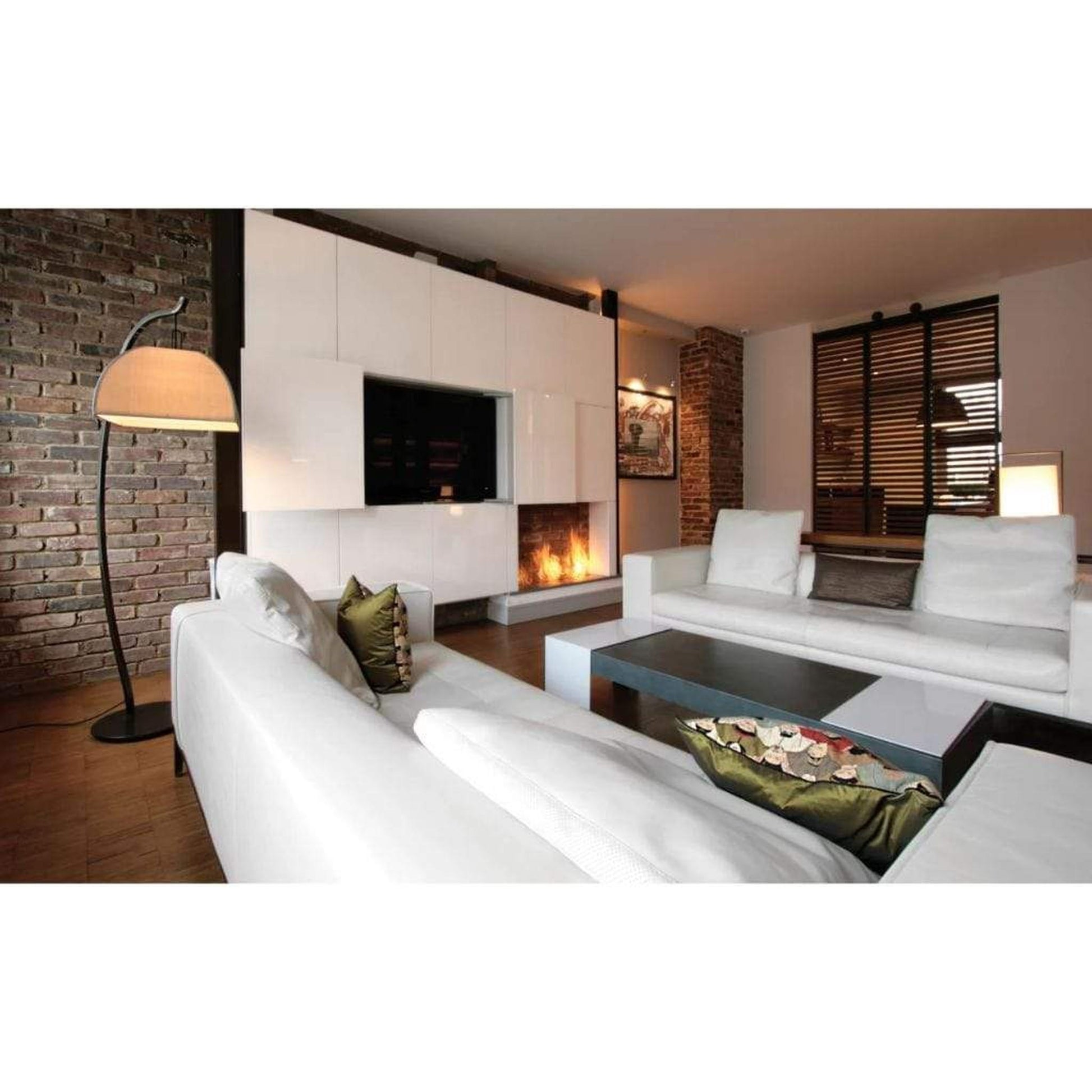 EcoSmart Fire BK5 16" Stainless Steel Ethanol Fireplace Burner by Mad Design Group