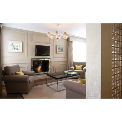 EcoSmart Fire BK5 16" Stainless Steel Ethanol Fireplace Burner by Mad Design Group