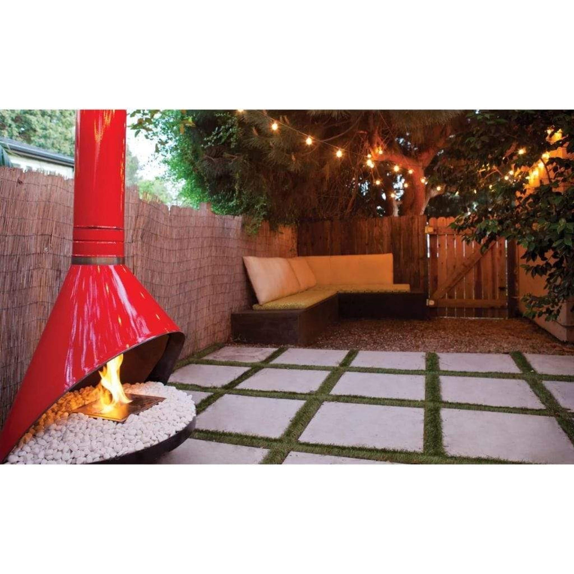 EcoSmart Fire BK5 16" Stainless Steel Ethanol Fireplace Burner by Mad Design Group