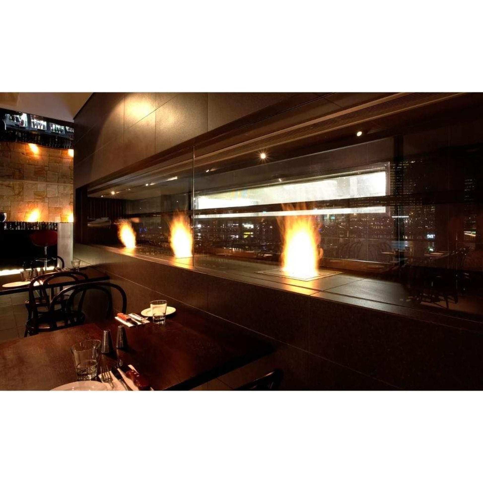 EcoSmart Fire BK5 16" Stainless Steel Ethanol Fireplace Burner by Mad Design Group