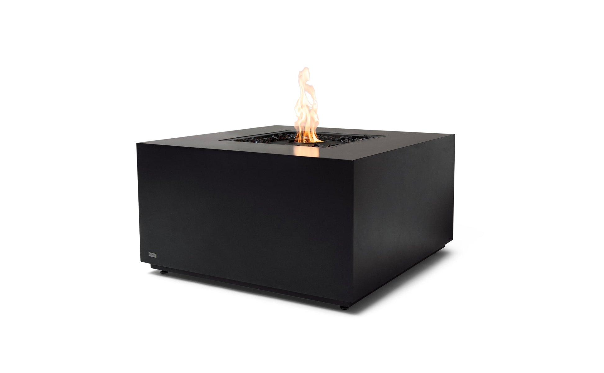 EcoSmart Fire CHASER 38" Graphite Indoor Fire Pit Table with Black Burner by Mad Design Group