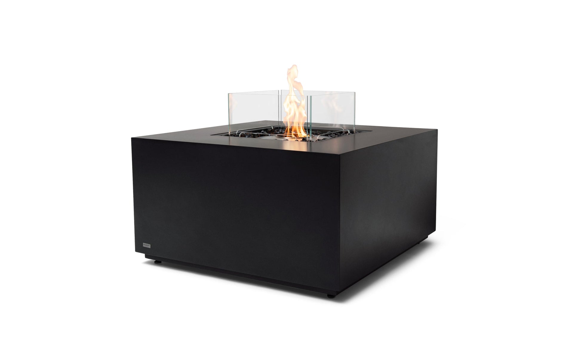 EcoSmart Fire CHASER 38" Graphite Indoor Fire Pit Table with Stainless Steel Burner by Mad Design Group