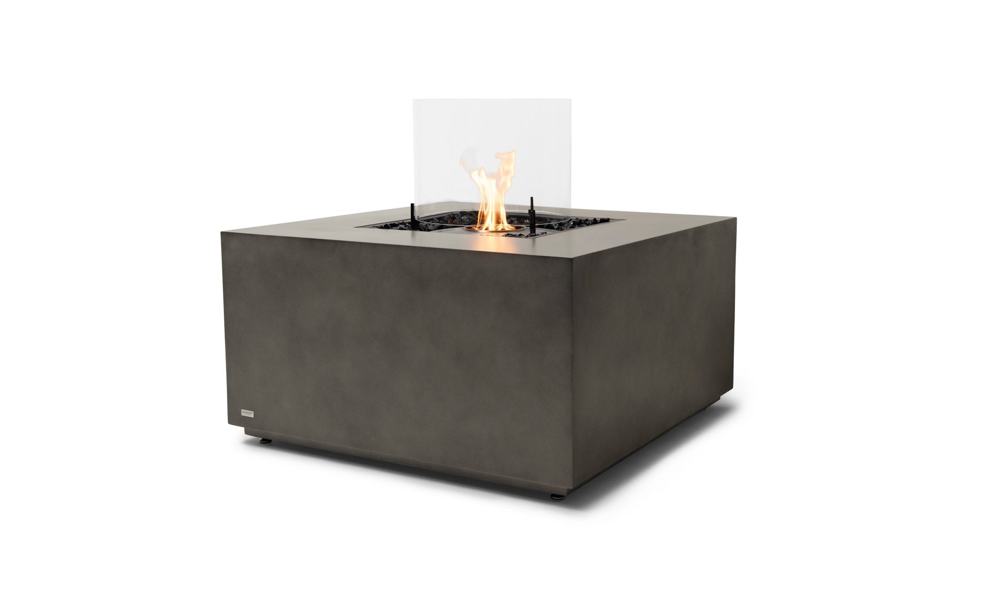 EcoSmart Fire CHASER 38" Natural Indoor Fire Pit Table with Stainless Steel Burner by Mad Design Group