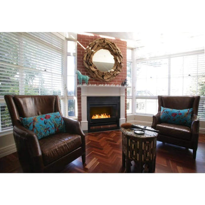 EcoSmart Fire Grate 36" Ethanol Fireplace Insert with Stainless Steel Burner by MAD Design Group