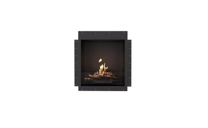 EcoSmart Fire Heritage 42SS 50" Black Ethanol Fireplace Insert by Mad Design