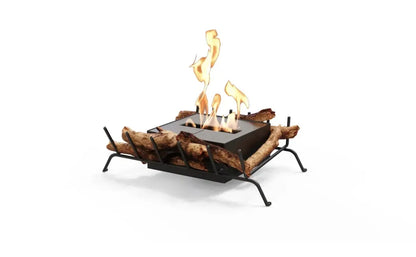 EcoSmart Fire Heritage Grate 25" Ethanol Fireplace Insert with Stainless Steel Burner by Mad Design Group