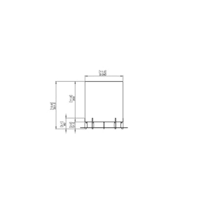 EcoSmart Fire Loft 3 Fire Screen for AB3 Ethanol Burner by Mad Design Group