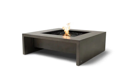 EcoSmart Fire Mojito 40" Natural Freestanding Outdoor Fire Table with Black Burner by MAD Design Group