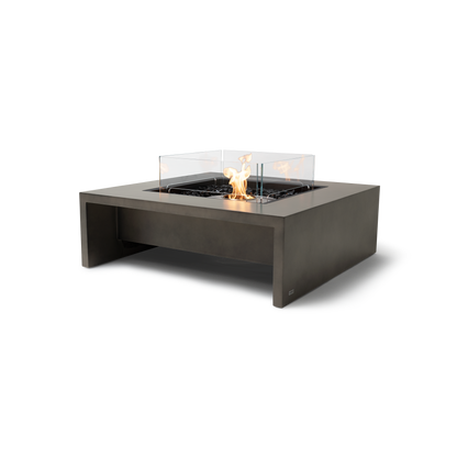 EcoSmart Fire Mojito 40" Natural Freestanding Outdoor Fire Table with Stainless Steel Burner by MAD Design Group