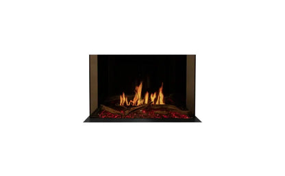 EcoSmart Fire Motion 30" Black Bay Electric Fireplace by MAD Design Group