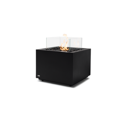 EcoSmart Fire Sidecar 24" Graphite Freestanding Indoor Fire Table with Black Burner by MAD Design Group