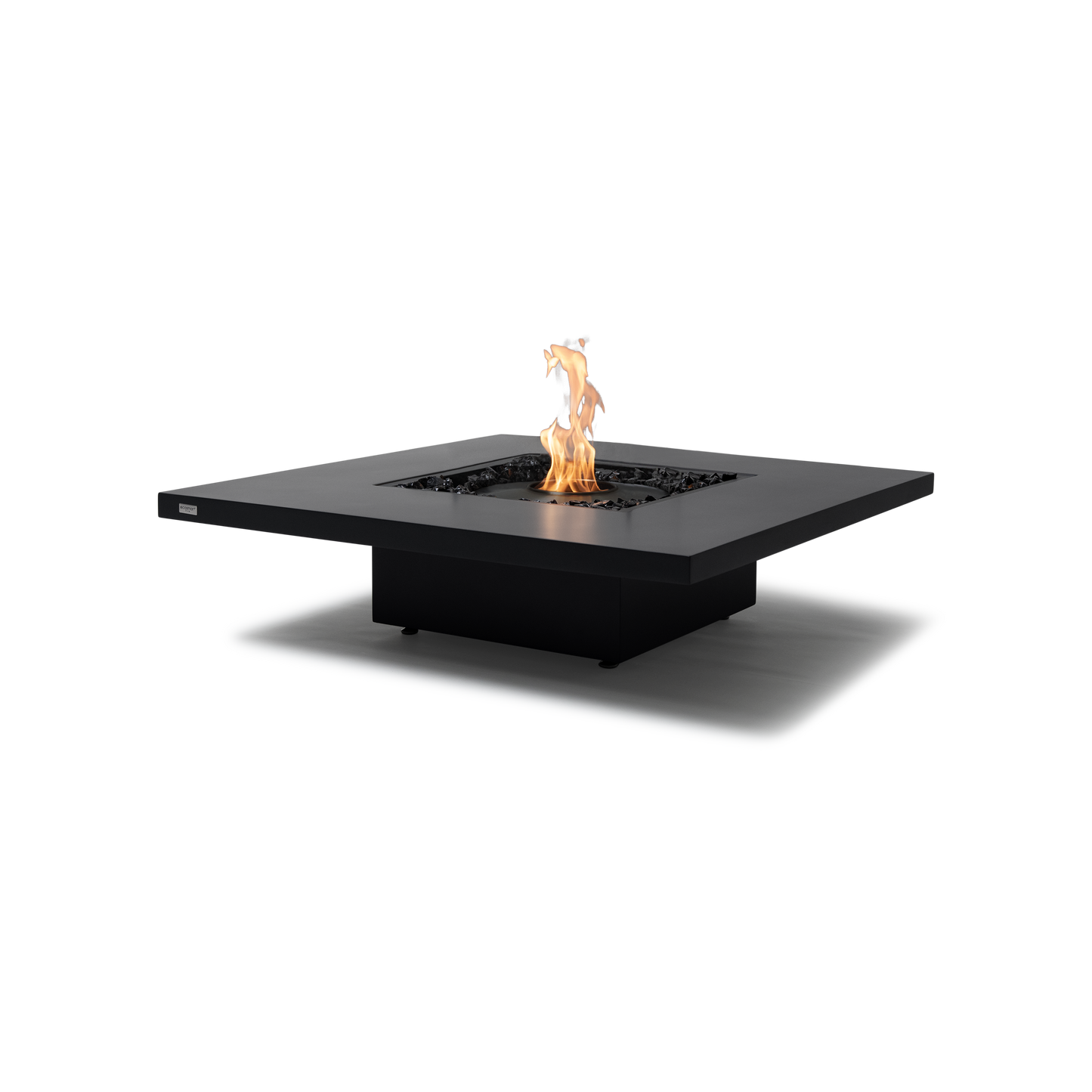 EcoSmart Fire Vertigo 40" Graphite Freestanding Indoor Fire Table with Black Burner by MAD Design Group