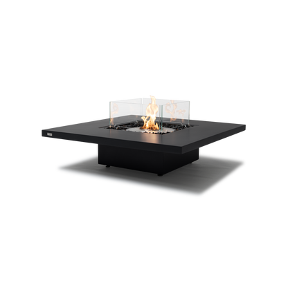 EcoSmart Fire Vertigo 40" Graphite Freestanding Outdoor Fire Table with Stainless Steel Burner by MAD Design Group