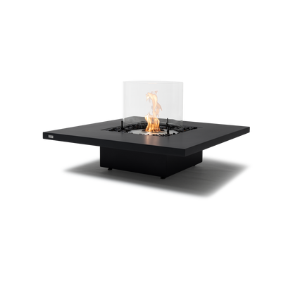 EcoSmart Fire Vertigo 40" Graphite Freestanding Outdoor Fire Table with Stainless Steel Burner by MAD Design Group