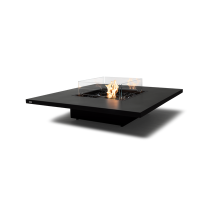 EcoSmart Fire Vertigo 50" Graphite Freestanding Indoor Fire Table with Black Burner by MAD Design Group