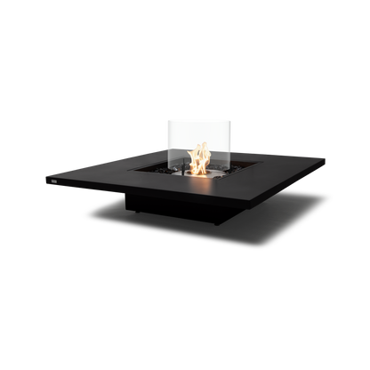 EcoSmart Fire Vertigo 50" Graphite Freestanding Indoor Fire Table with Stainless Steel Burner by MAD Design Group