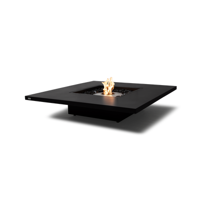 EcoSmart Fire Vertigo 50" Graphite Freestanding Indoor Fire Table with Stainless Steel Burner by MAD Design Group