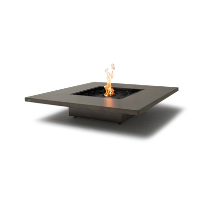 EcoSmart Fire Vertigo 50" Natural Freestanding Outdoor Fire Table with Black Burner by MAD Design Group