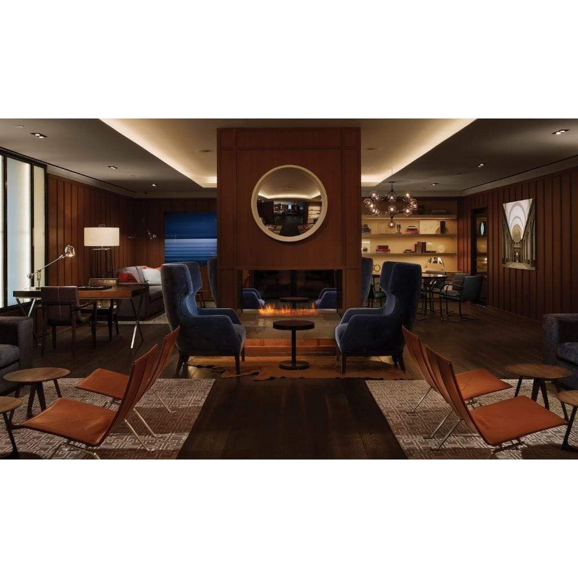 EcoSmart Fire XL700 28" Stainless Steel Ethanol Fireplace Burner by Mad Design Group