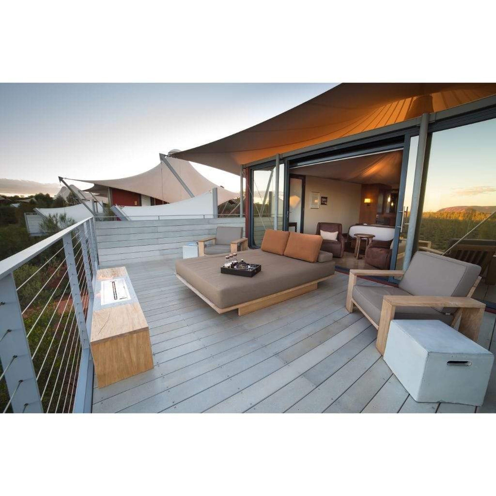 EcoSmart Fire XL700 28" Black Ethanol Fireplace Burner by Mad Design Group