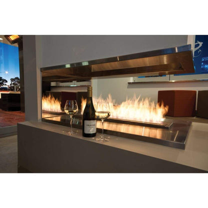 EcoSmart Fire XL900 36" Black Ethanol Fireplace Burner by Mad Design Group