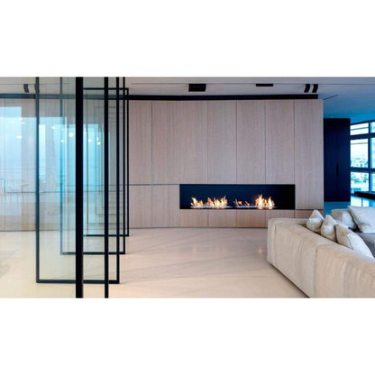 EcoSmart Fire XL900 36" Black Ethanol Fireplace Burner by Mad Design Group