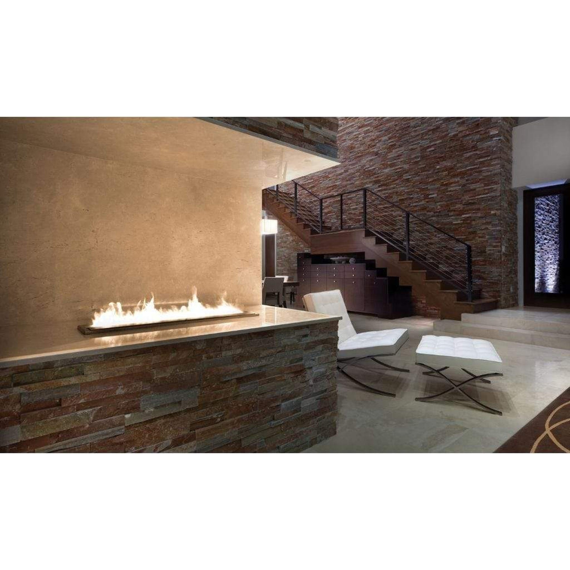 EcoSmart Fire XL900 36" Black Ethanol Fireplace Burner by Mad Design Group